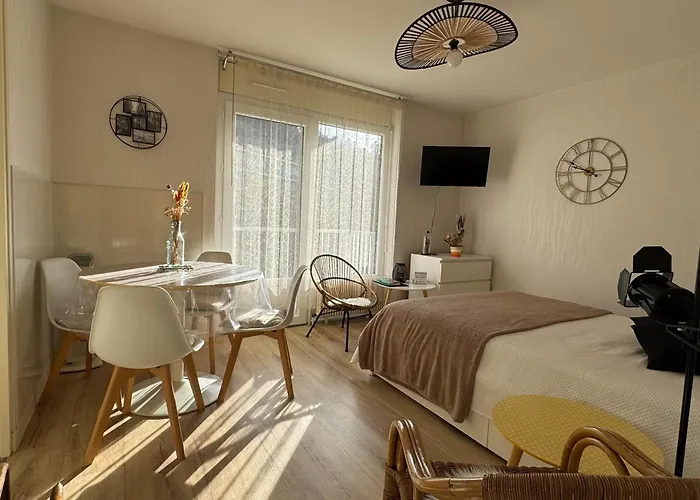 アパート Grand Lumineux Avec Balcon Et Wifi, Avec Piscine - Fr-1-555-122 エクスレバン