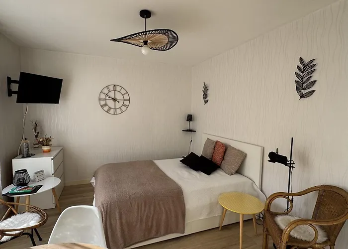 아파트 Grand Lumineux Avec Balcon Et Wifi, Avec Piscine - Fr-1-555-122 엑스레뱅